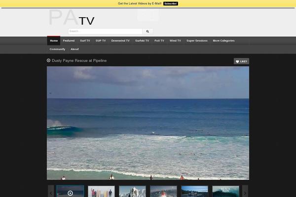 Site using WP Post Navigation plugin