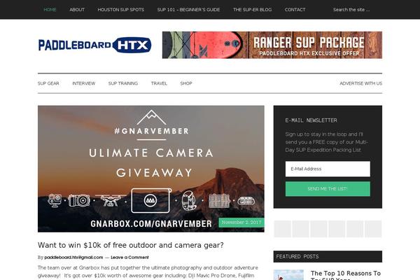 Magazine Pro theme site design template sample