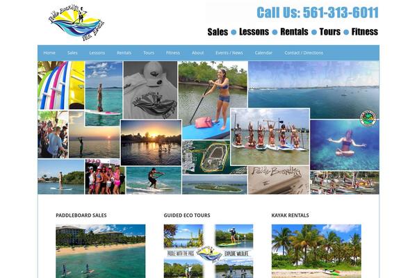 Divi Child theme site design template sample