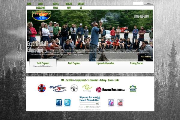 Sky theme site design template sample