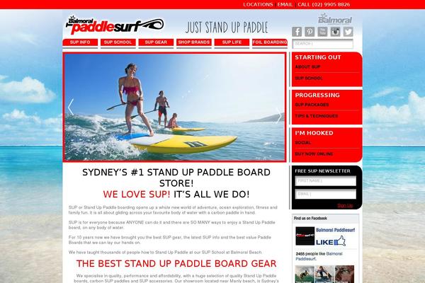 paddlesurfing.com.au site used Paddlesurfing-v1