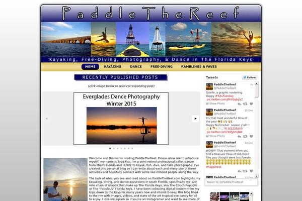 Site using Foobox plugin