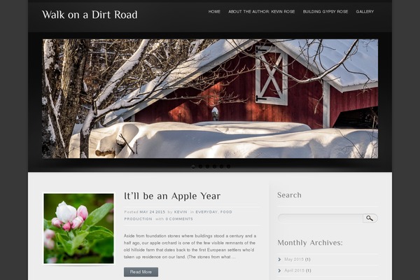 inFocus theme site design template sample