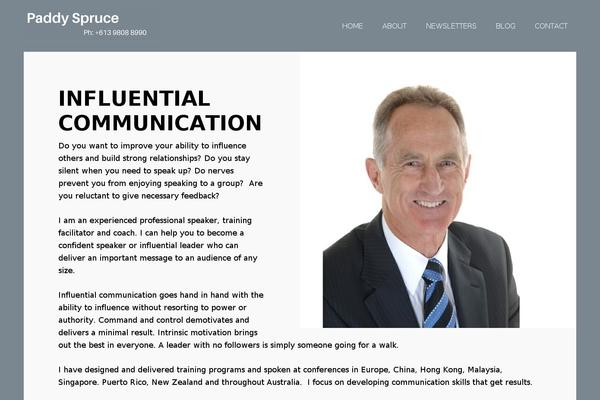 Author Pro theme site design template sample