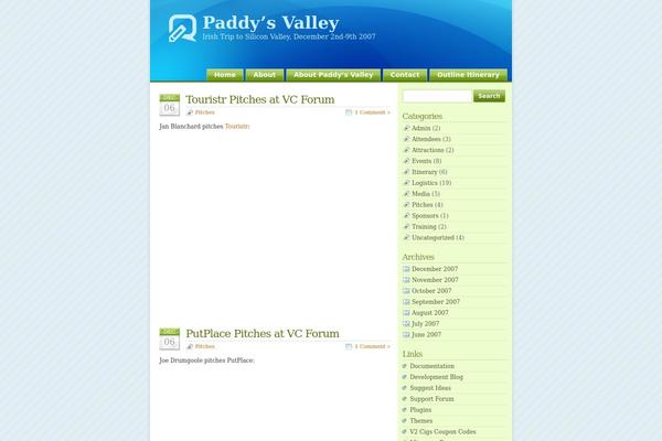 Glossyblue 1 4 theme site design template sample