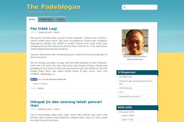Citizen Journal theme site design template sample