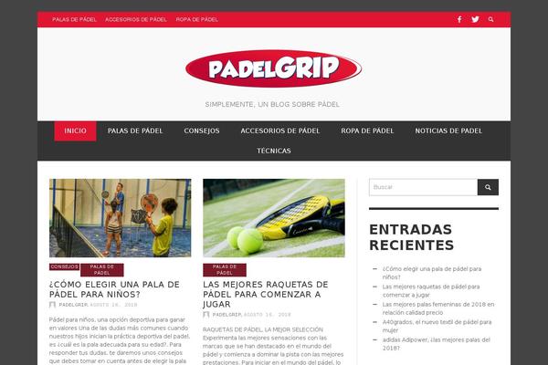 PRESSO theme site design template sample