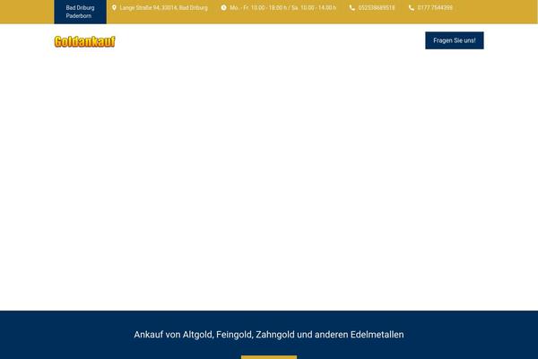 padergold.de site used Bootstrap-basic4-child