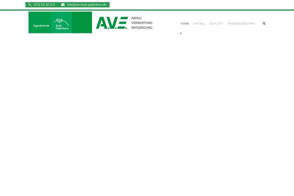 Infinite-child theme site design template sample