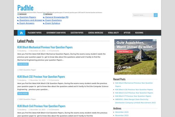 Site using WP QuickLaTeX plugin