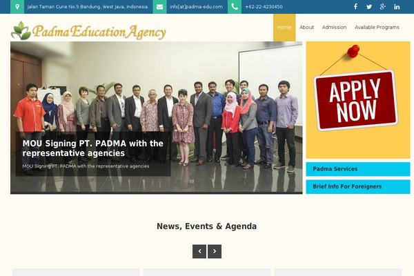 padma-edu.com site used Padma