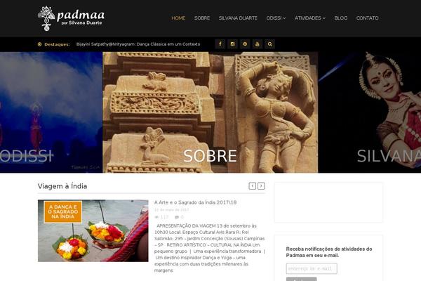 Truemag theme site design template sample