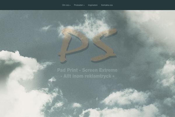 Vertex theme site design template sample