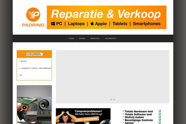 Site using Essential Grid plugin