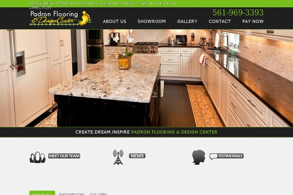 Radial theme site design template sample