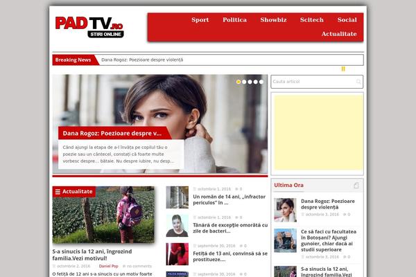 padtv.ro site used Pad