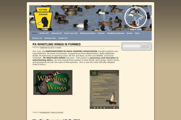 Weaver theme site design template sample