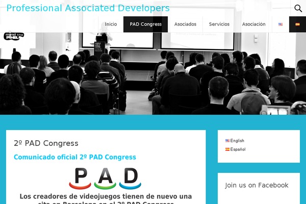 Radiate theme site design template sample