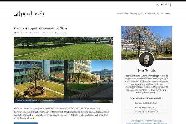 WP-Prosperity theme site design template sample