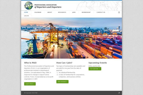 ELOGIX theme site design template sample