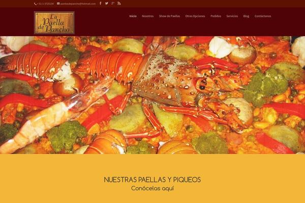 Site using Embed Facebook plugin