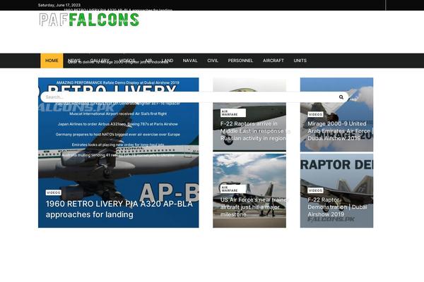 Site using Socialsnap plugin