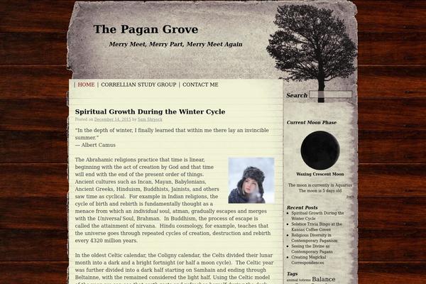 Rustic theme site design template sample