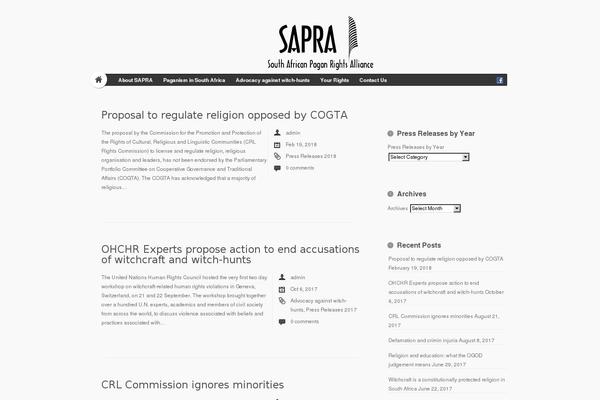 HyperSpace theme site design template sample