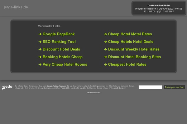 page-links.de site used Mobileworld