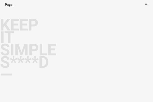 Bridge Child theme site design template sample