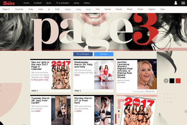 page3.com site used Thesun