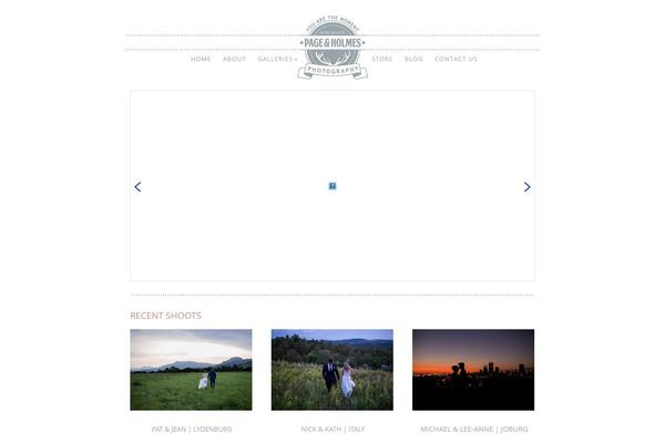Hybrid theme site design template sample