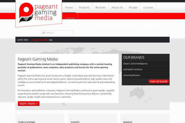 Pageant theme site design template sample