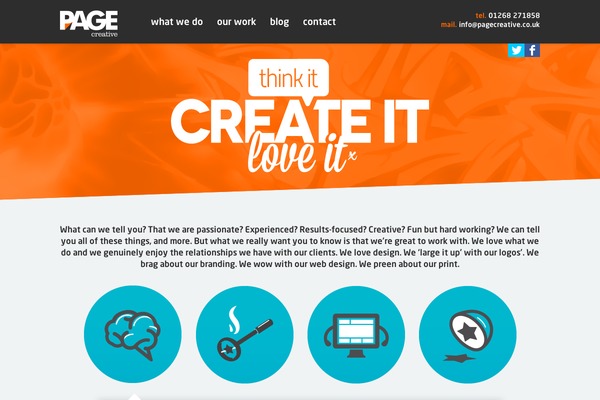 BlankSlate theme site design template sample