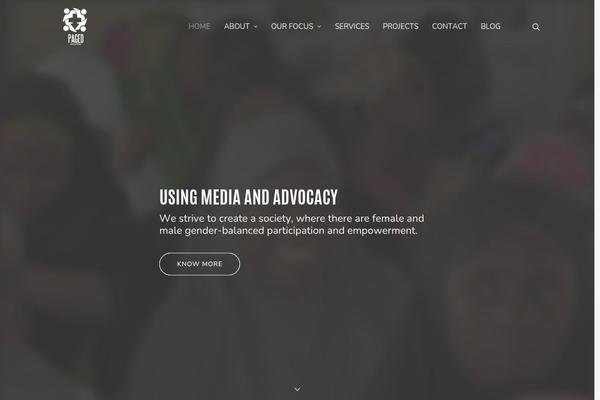 Uncode theme site design template sample
