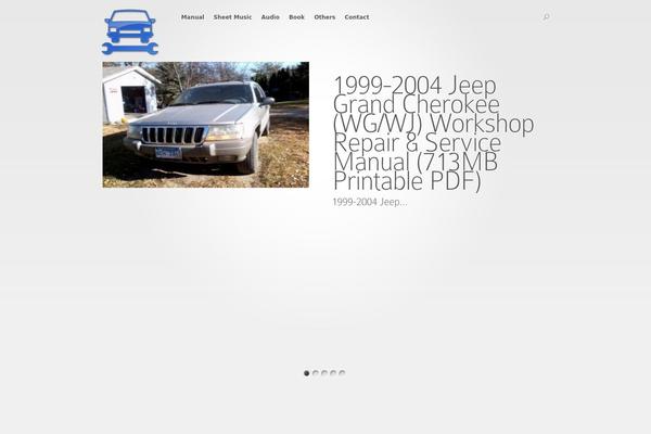 Nova theme site design template sample