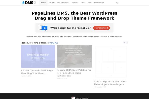 Site using Dms-plugin-pro plugin