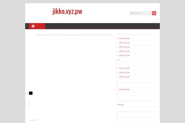 MineZine theme site design template sample