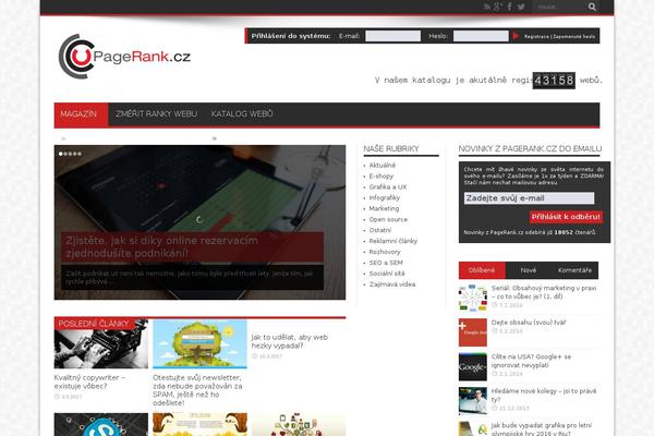 Site using MailPoet Newsletters plugin
