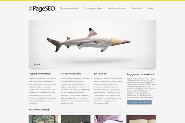Minimalisto theme site design template sample