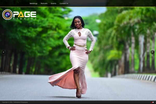 Axis theme site design template sample