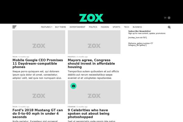 Site using Custom-stock-widget plugin