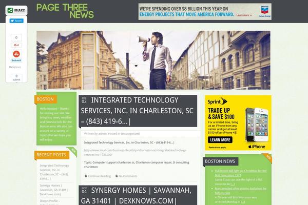 Downtown theme site design template sample