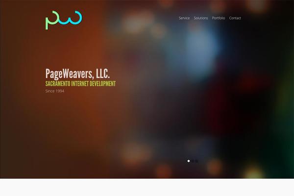 Fusion theme site design template sample
