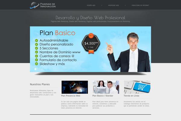 Simplify theme site design template sample