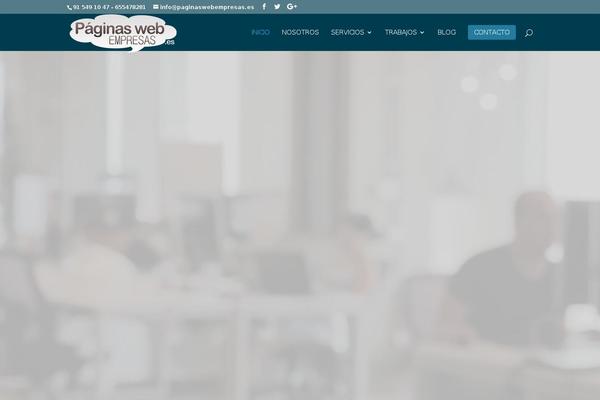 Site using Divi-footer-editor plugin