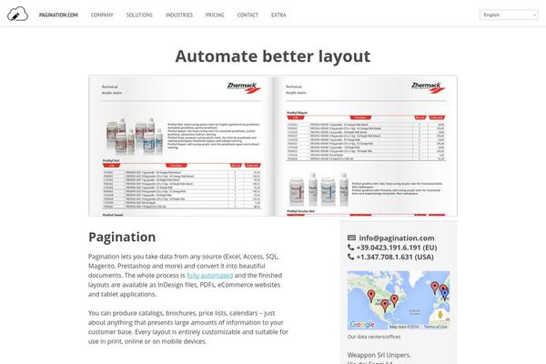 Site using Wptables plugin
