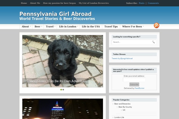 Fresh News theme site design template sample