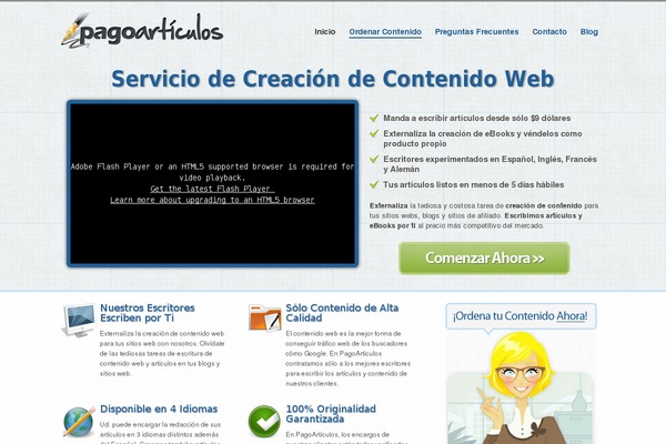 Biznizz theme site design template sample