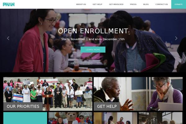 TheFox theme site design template sample